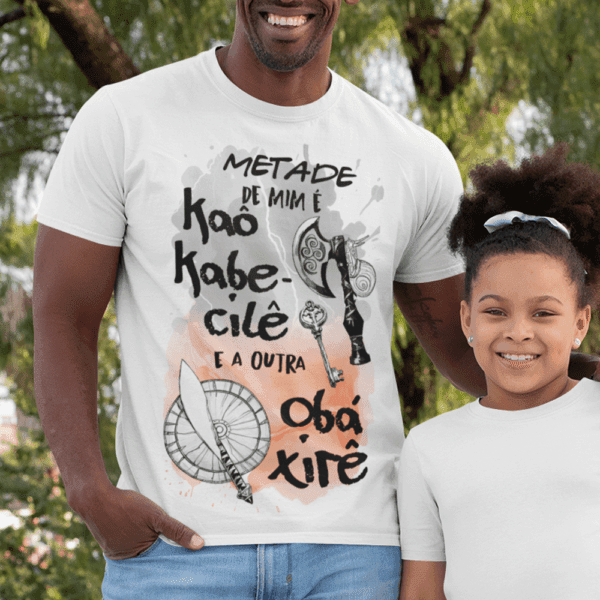 Camiseta Metade Airá e Obá