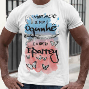 Camiseta Metade Ogum e Iansã