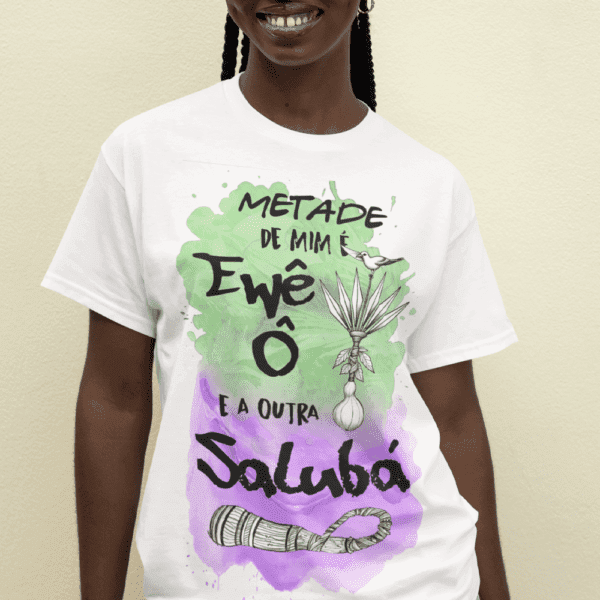 Camiseta Metade Ossain e Nanã