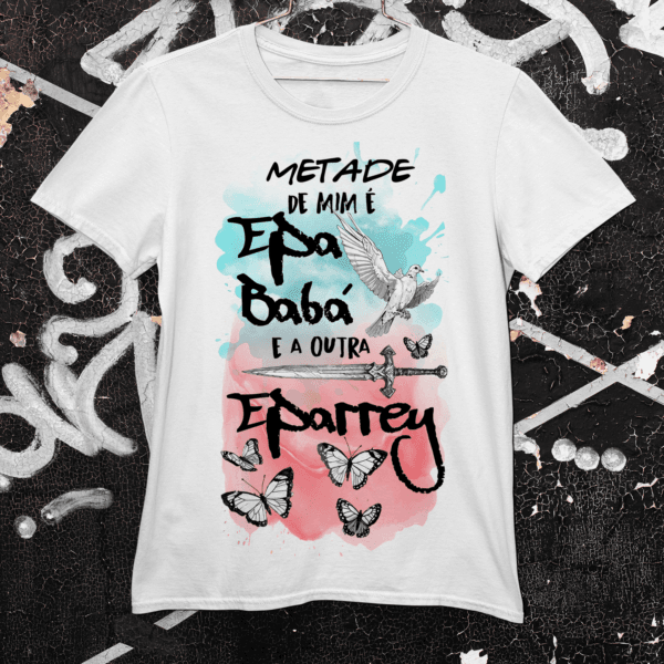 Camiseta Metade Oxaguian e Iansã