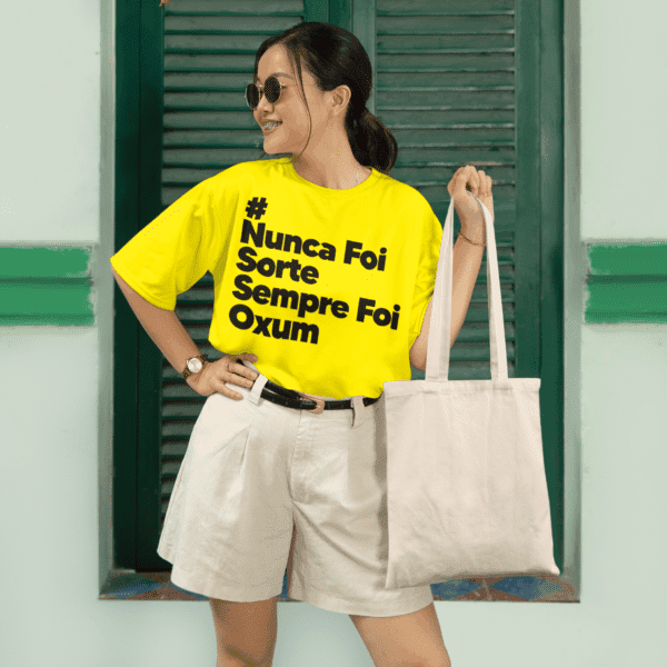 Camiseta Oxum Nunca foi sorte