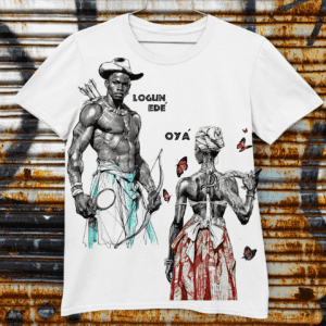 Camiseta de Iansã e Logun Edé