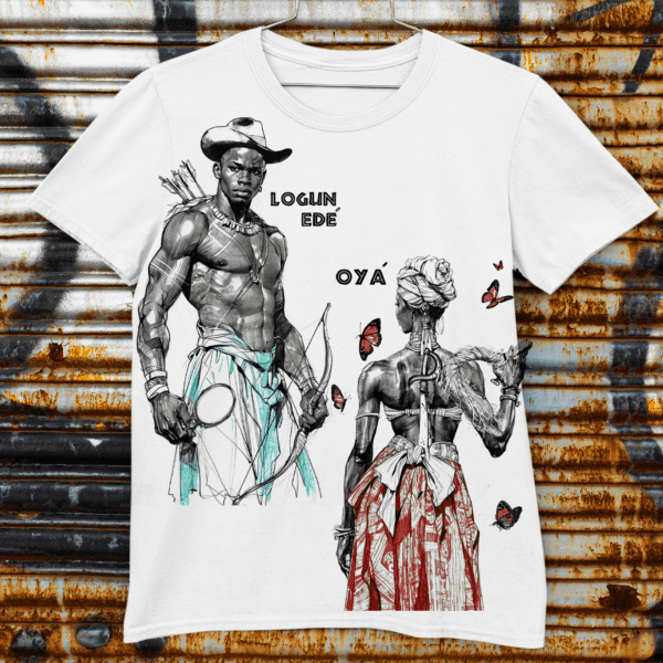Camiseta de Iansã e Logun Edé