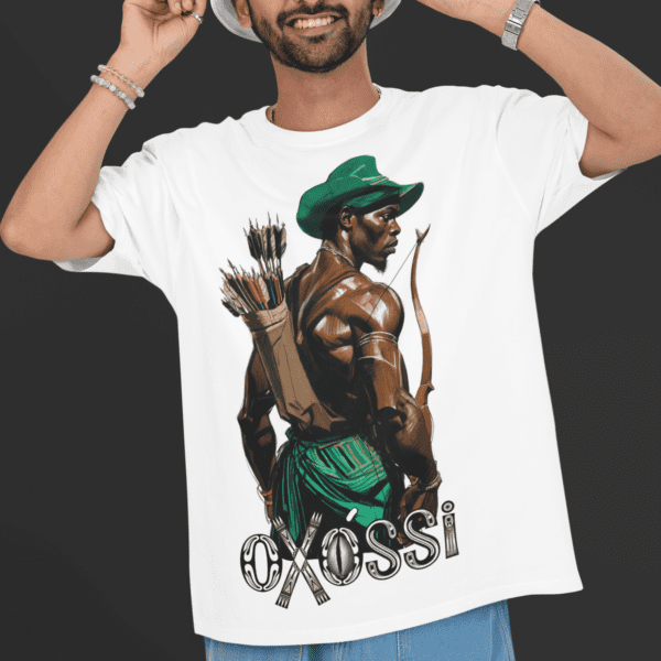 Camiseta de Oxóssi de costas