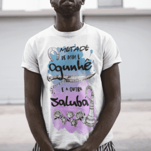 Camiseta Metade Ogum e Nanã