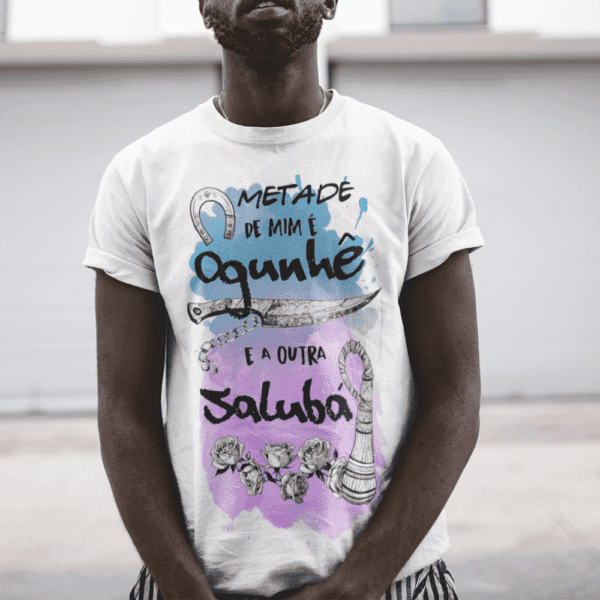Camiseta Metade Ogum e Nanã