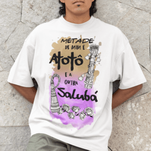 Camiseta Metade Omolu e Nanã