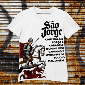 Camiseta São Jorge de lado