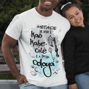 Camiseta Metade Airá e Yemanjá