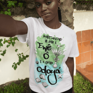 Camiseta Metade Ossain e Yemanjá