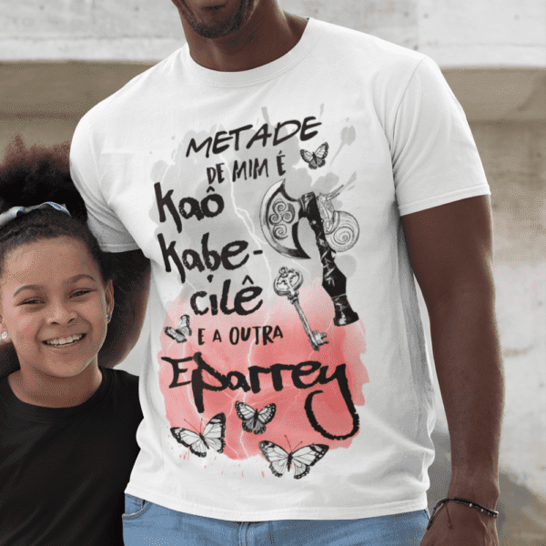 Camiseta Metade Airá e Iansã