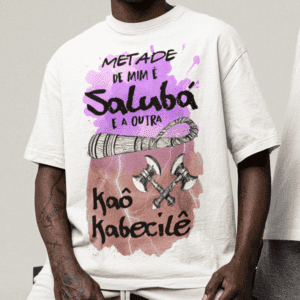 Camiseta Metade Nanã e Xangô