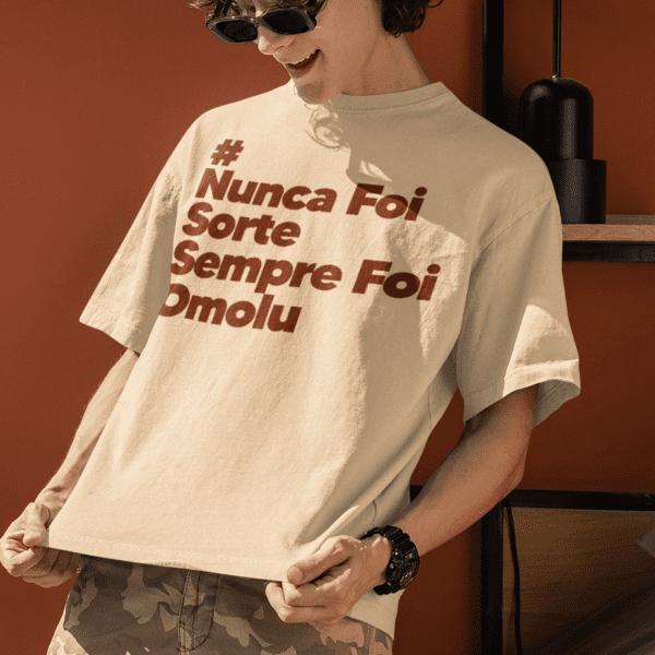 Camiseta Omolu Nunca foi sorte