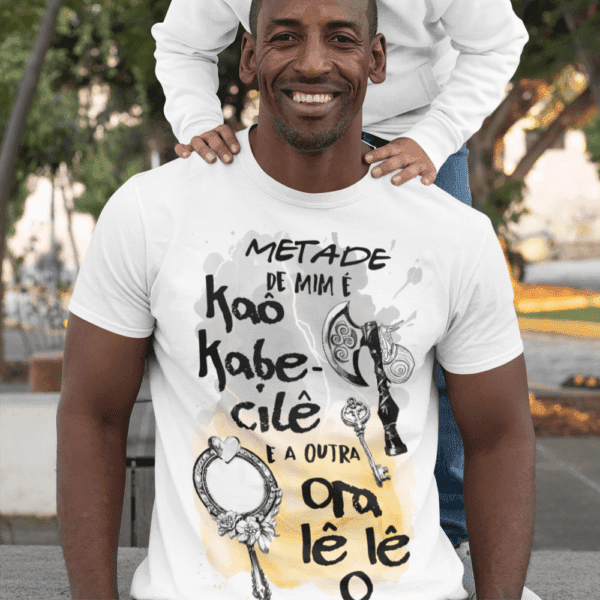 Camiseta Metade Airá e Oxum
