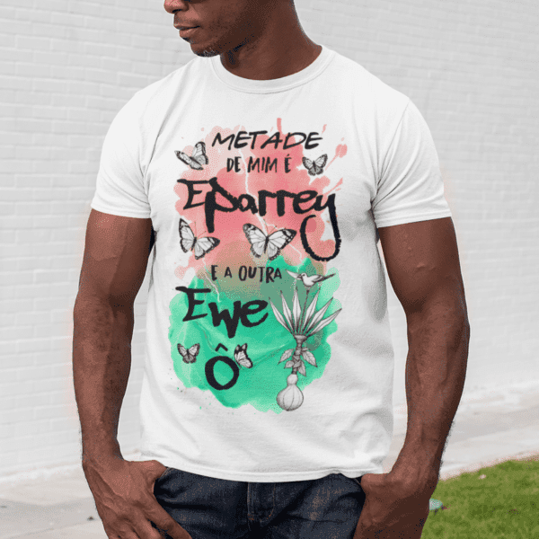 Camiseta Metade Iansã e Ossain