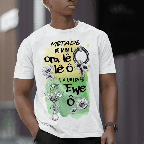 Camiseta Metade Oxum e Ossain