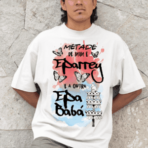 Camiseta Metade Iansã e Oxalá