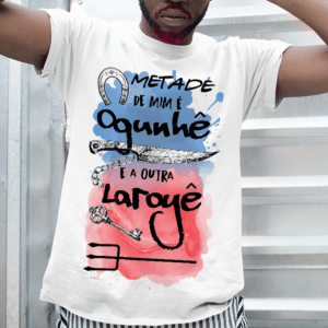 Camiseta Metade Ogum Xoroquê