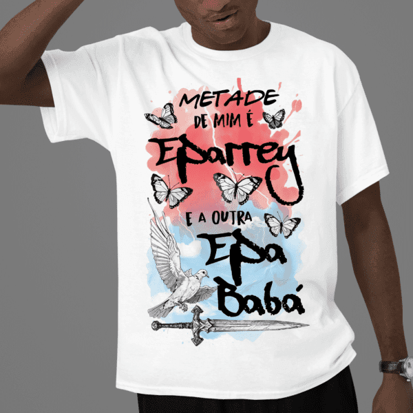 Camiseta Metade Iansã e Oxaguian