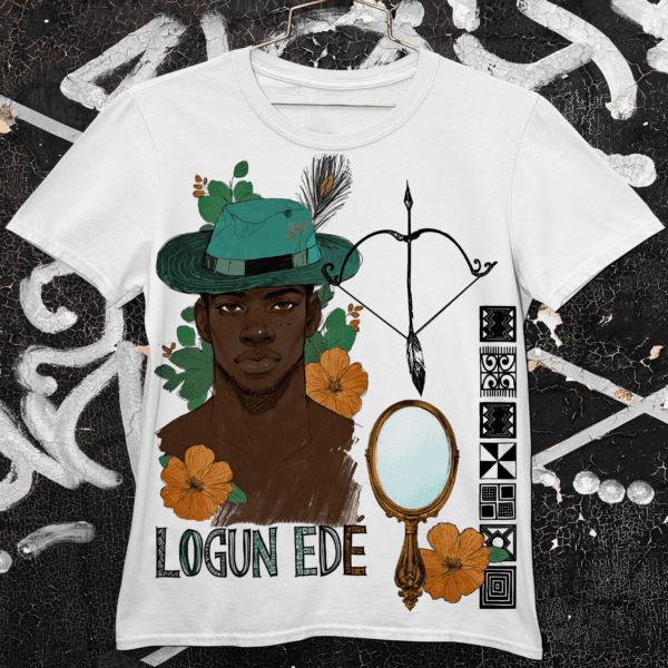 Camiseta Logun Edé flores