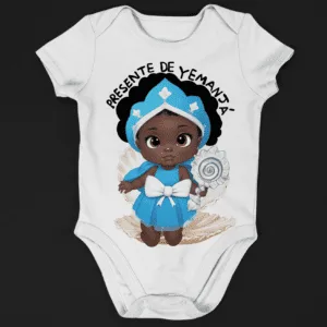 Body Infantil Yemanjá bonequinha