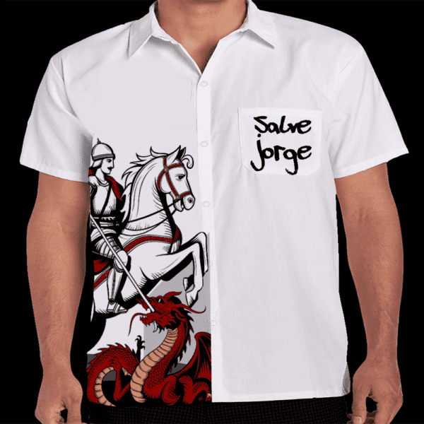 Camisa Social São Jorge art