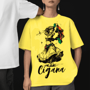 Camiseta Cigana dançando