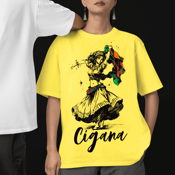 Camiseta Cigana dançando
