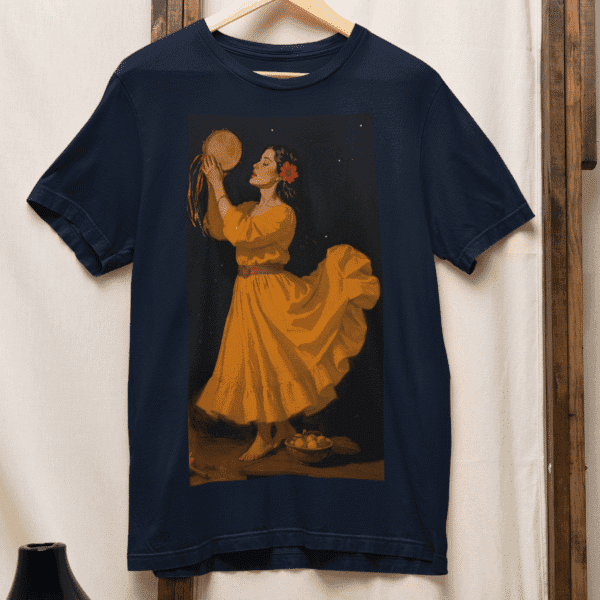 Camiseta Cigana de amarelo