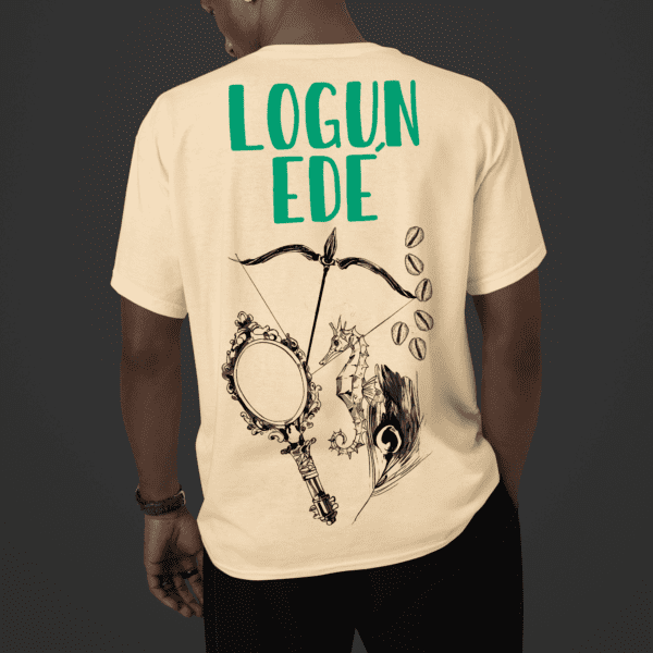 Camiseta Logun Edé me protege verso