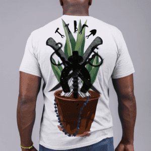 Camiseta Ogum ferramenta verso