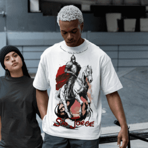 Camiseta São Jorge guerreiro