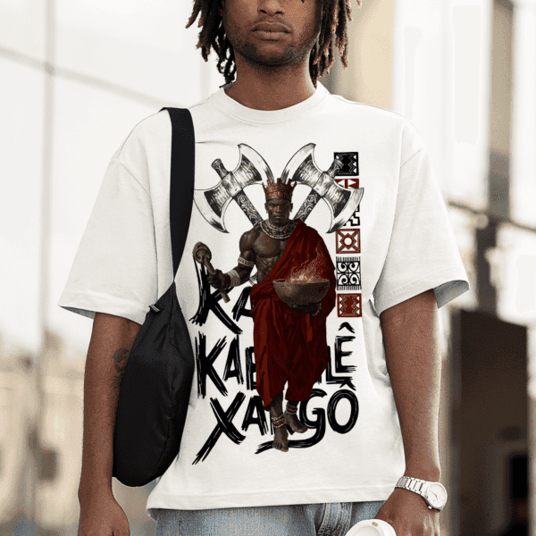 Camiseta Xangô com Xere