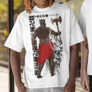 Camiseta Xangô de costas