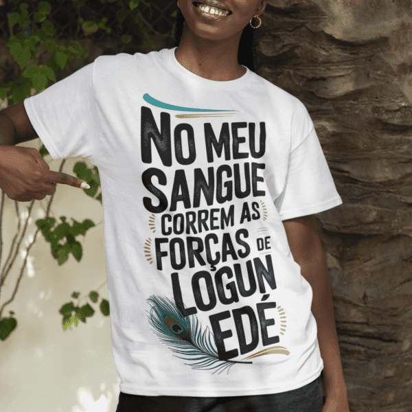 Camiseta forças de Logun Edé