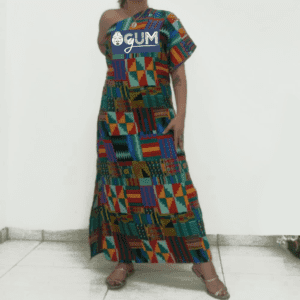 Vestido estampado Ogum