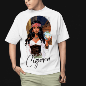 Camiseta Cigana com bola de cristal