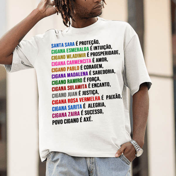 Camiseta Povo Cigano
