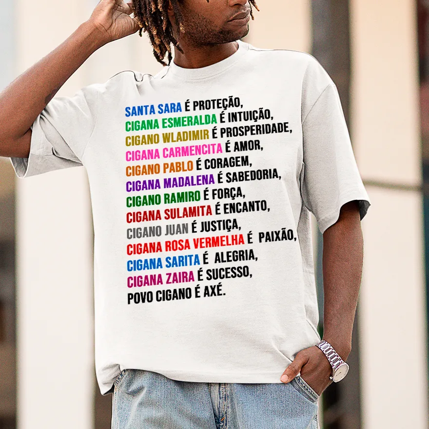 Camiseta Povo Cigano