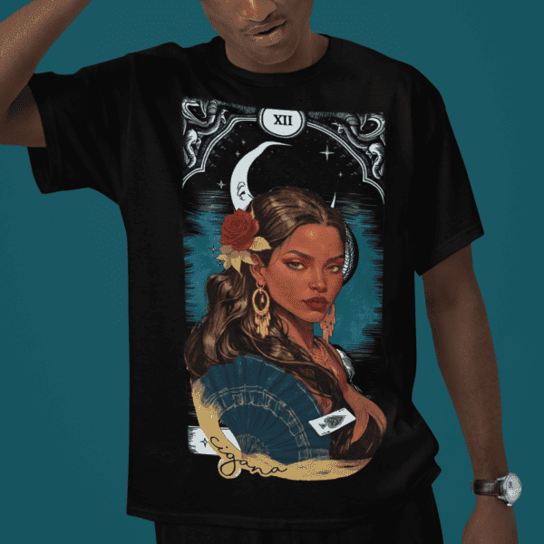 Camiseta Cigana carta lunar