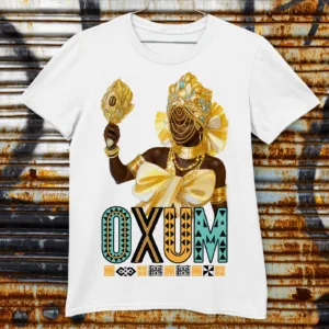 Camiseta Oxum com adê