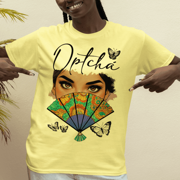 Camiseta Cigana com leque