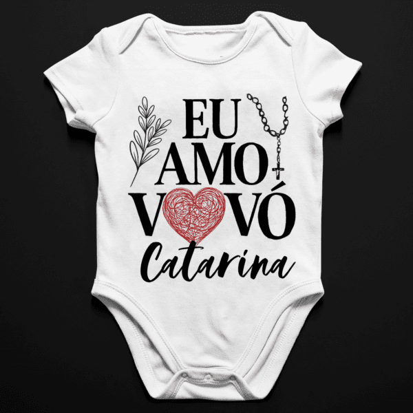 Body Infantil Vovó Catarina