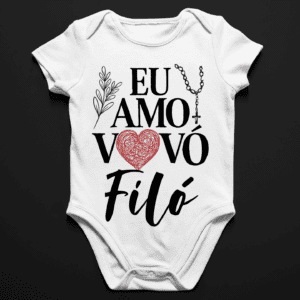 Body Infantil Vovó Filó