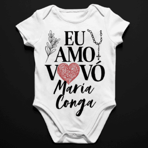 Body Infantil Vovó Maria Conga