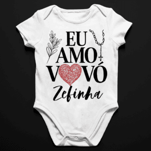 Body Infantil Vovó Zefinha