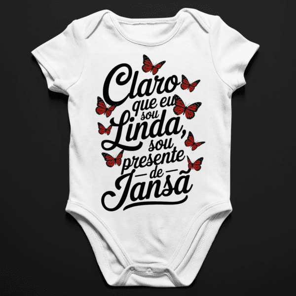 Body Infantil presente de Iansã