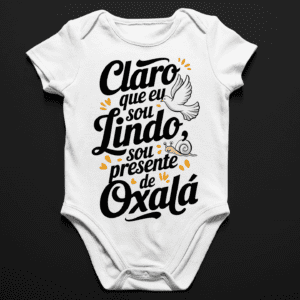 Body Infantil presente de Oxalá