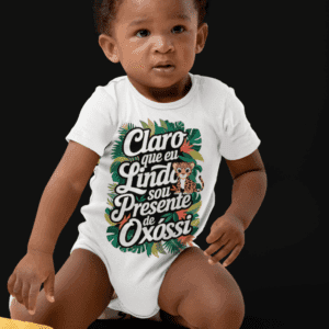 Body Infantil presente de Oxóssi