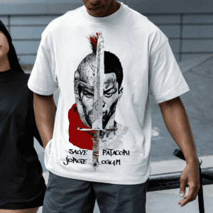 Camiseta Ogum e São Jorge rosto